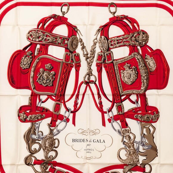 Pre-Loved Hermes Brides de Gala Silk Scarf - Picture 2 of 7